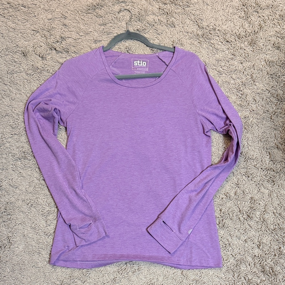 Stio Lavender Long Sleeve Top